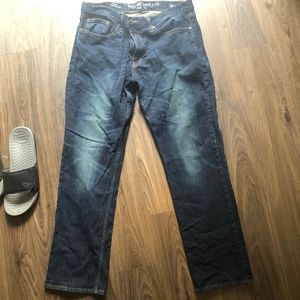Mossimo weathered straight jeans - 36x32